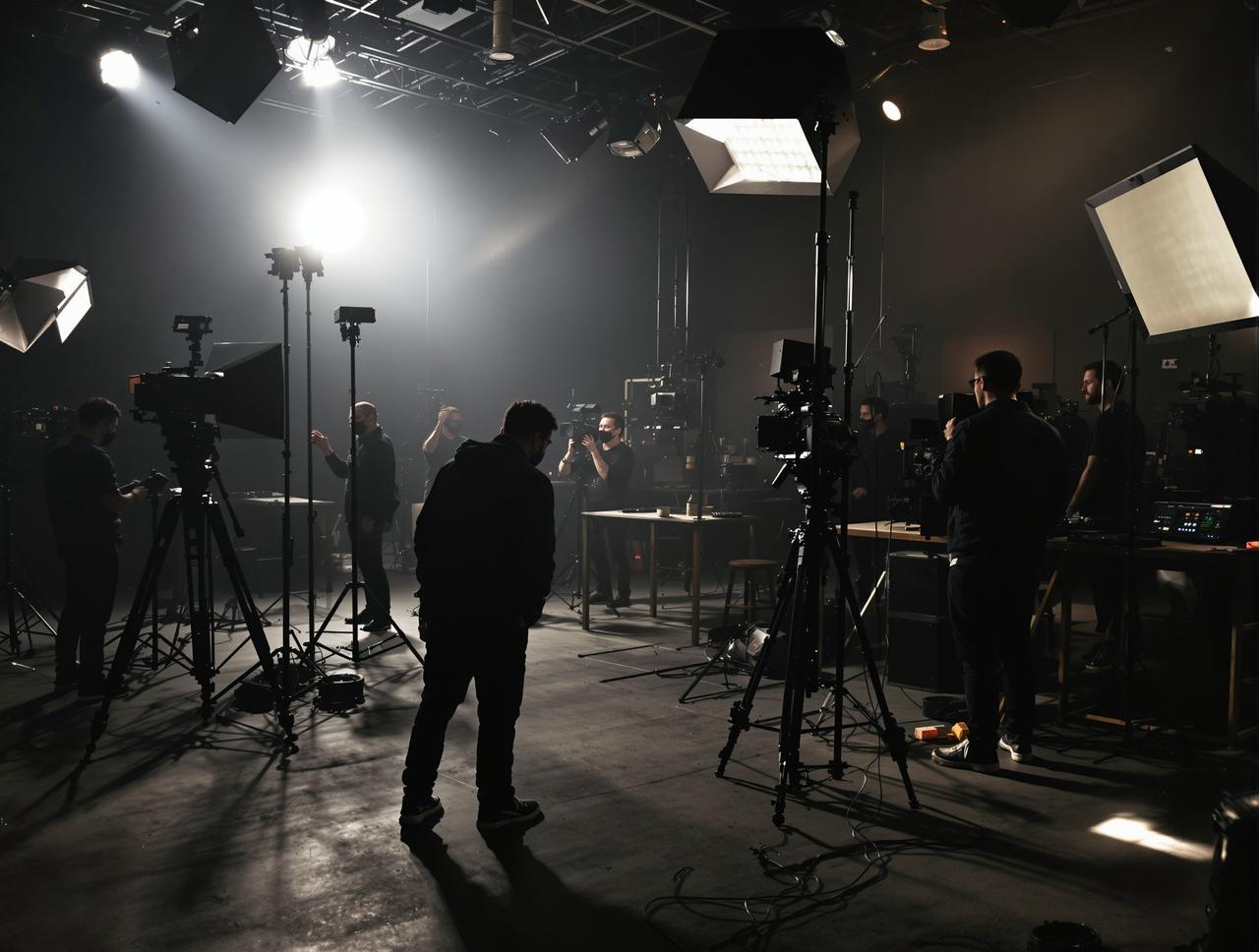 国产视频制作现场